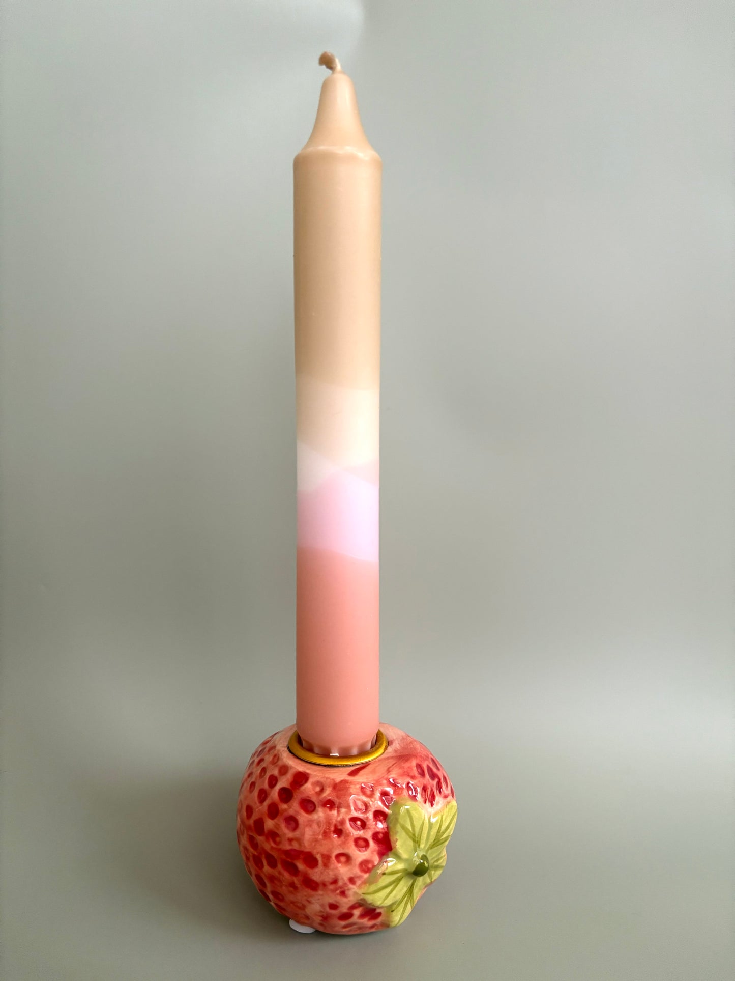 Kaarsenhouder - Aardbei
