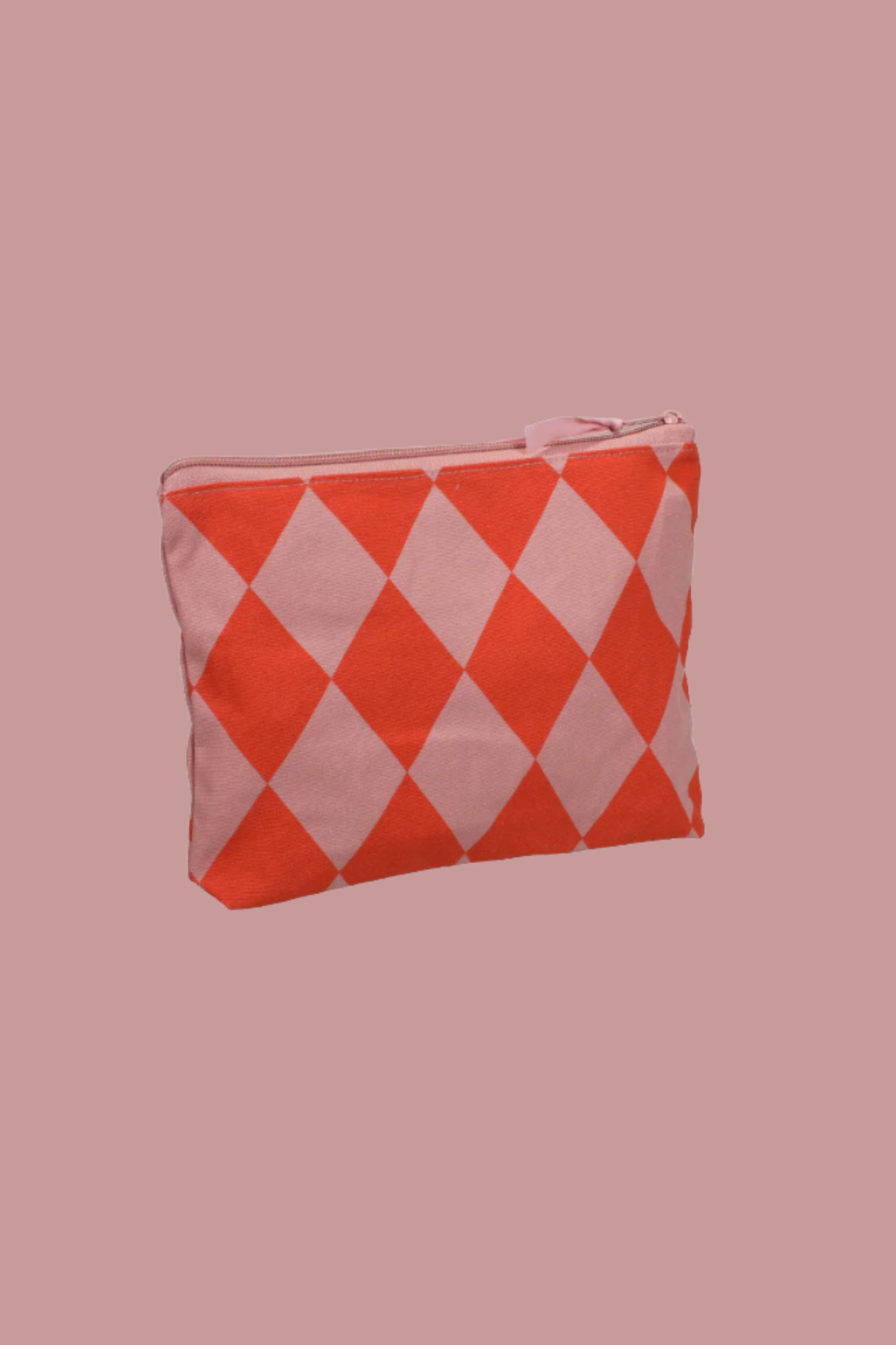 Etui/toilettasje - Oranje ruit