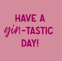 Tegeltje - Have a gintastic day