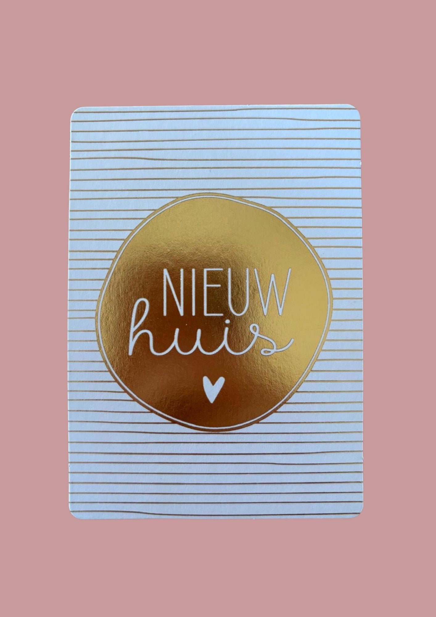 Cadeaukaartje - Nieuw huis