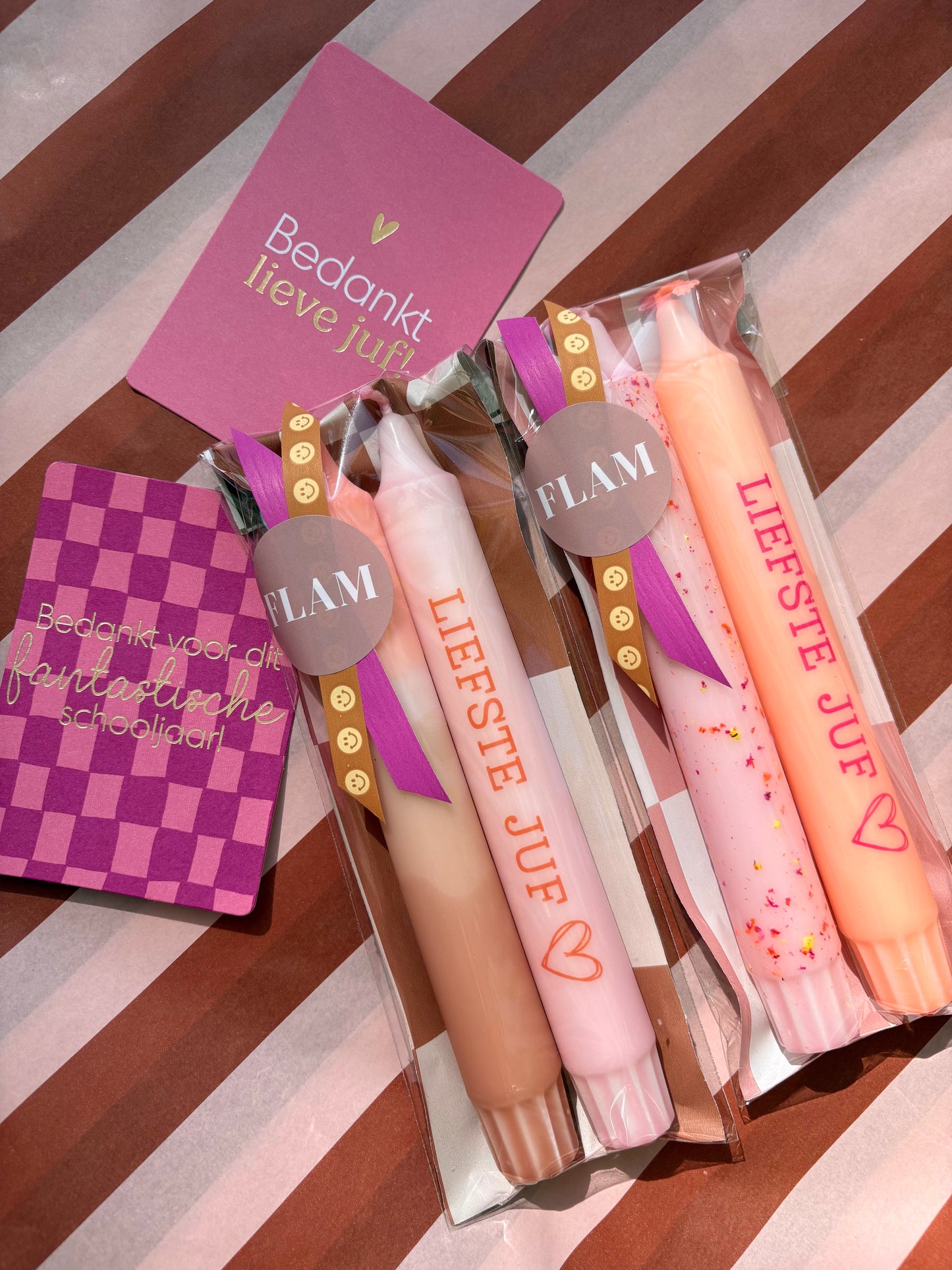 Liefste Juf cadeausetje inclusief cadeaukaartje #01