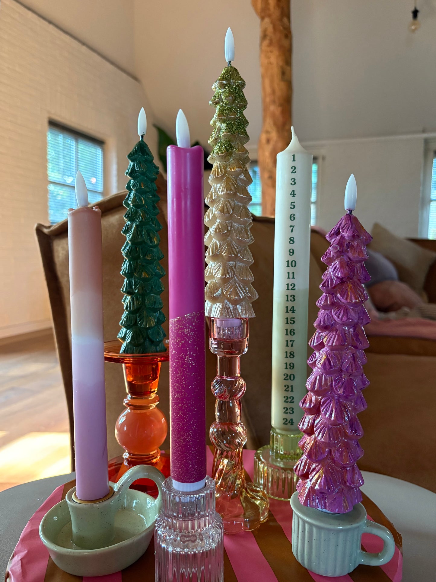 KERSTBOOM LED Kaars - DELUXE