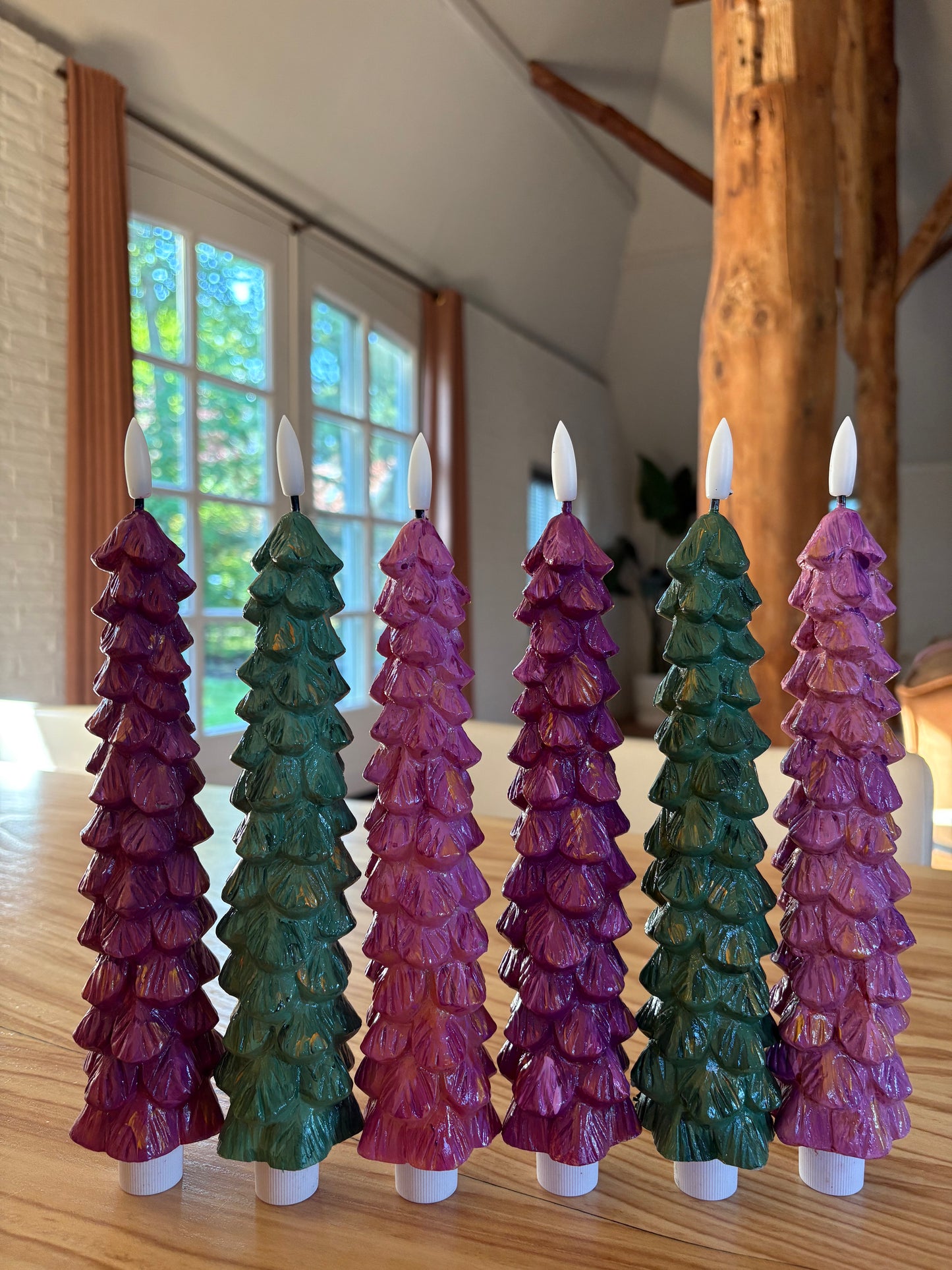 KERSTBOOM LED Kaars - DELUXE