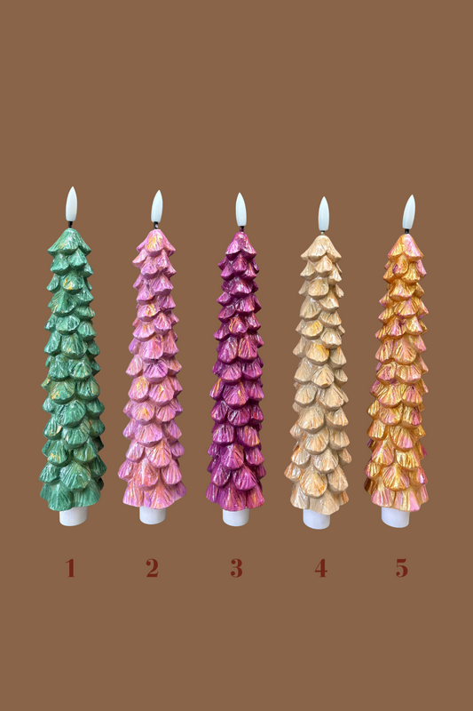 KERSTBOOM LED Kaars - DELUXE
