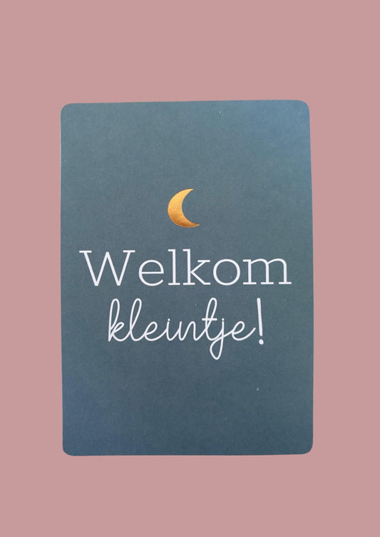 Cadeaukaartje - Welkom kleintje!