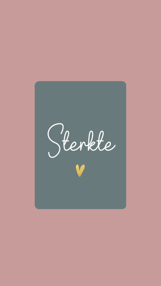 Cadeaukaartje - Sterkte