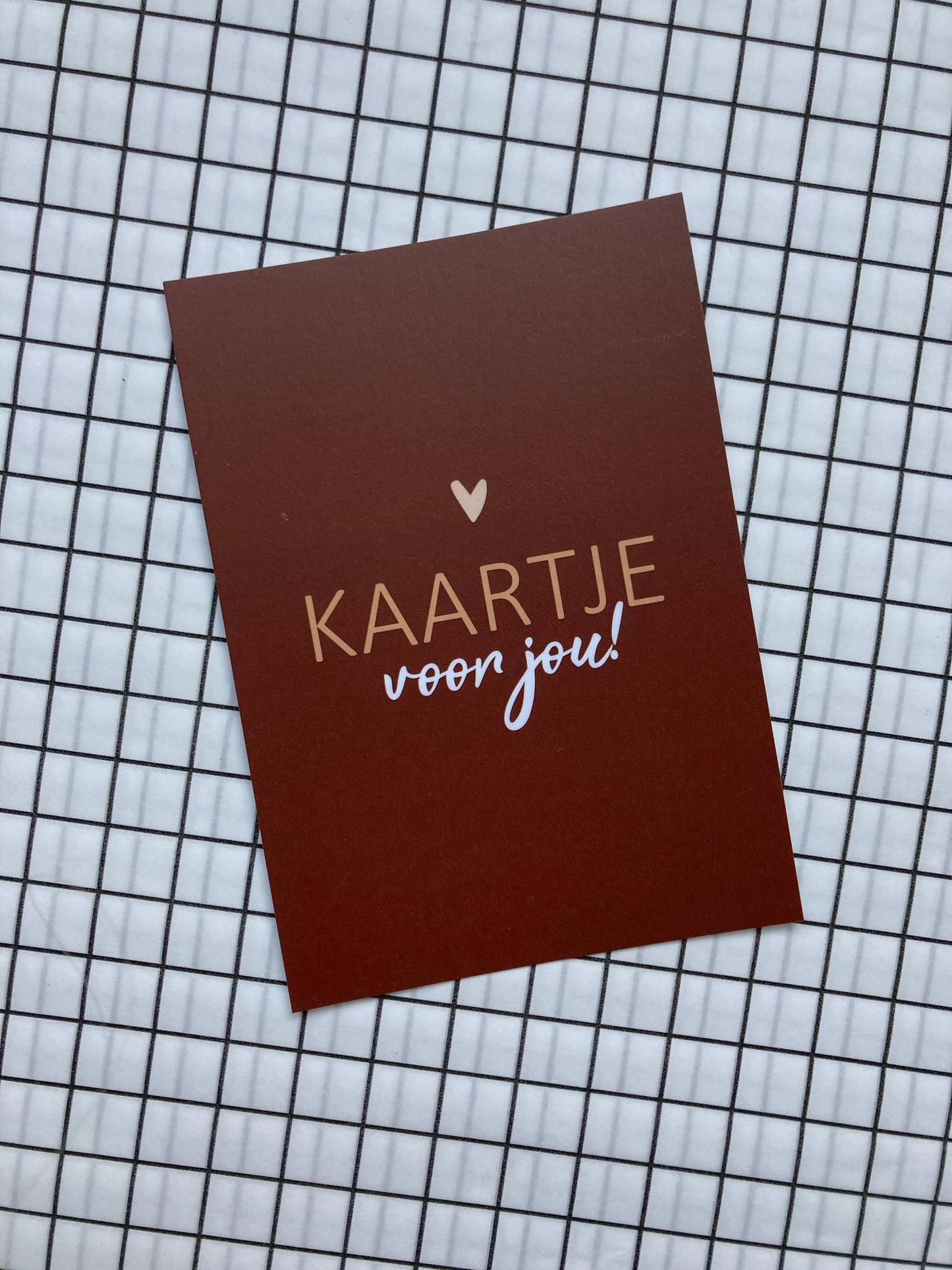 Kaartje - Kaartje voor jou